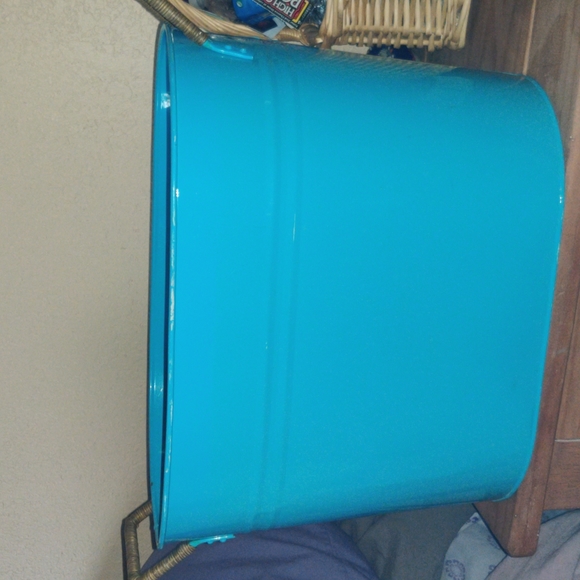 target home Storage & Organization Large Metal Bucket Poshmark